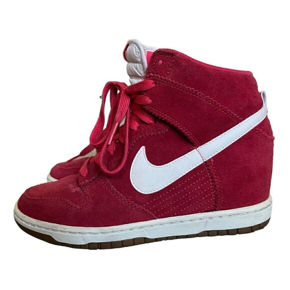 nike womens dunk sky hi wedge